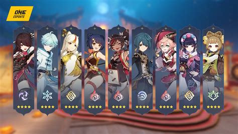 Genshin characters 4.4+ .